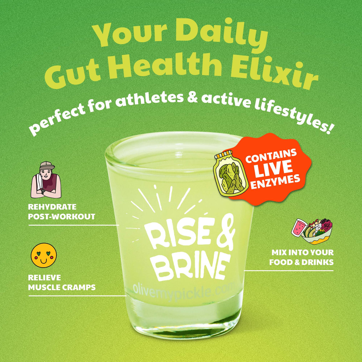 Probiotic Pickle Juice 12pk U4348
