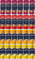 Sparkling Water Variety 4 Flavors 24 Pack W34467