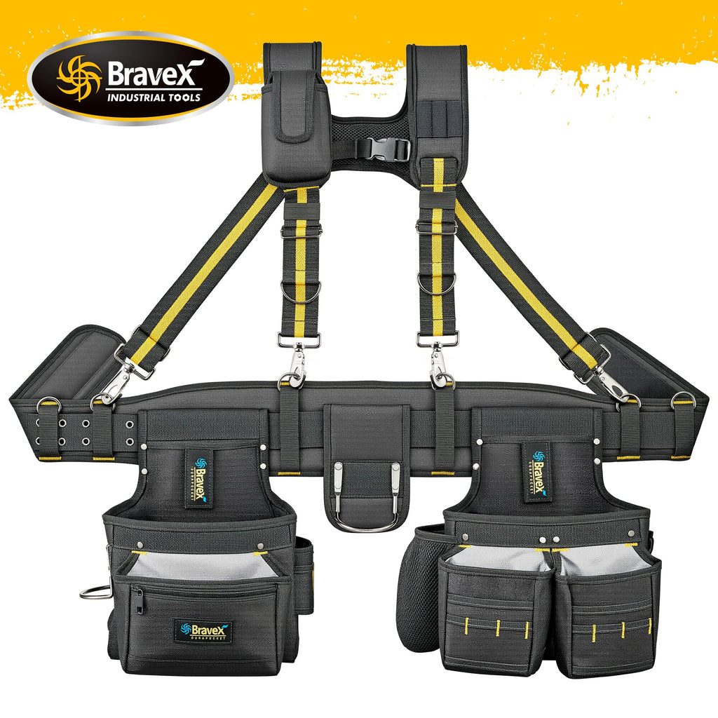 Tool Belt Suspenders 20 Bags 1200D Ballistic Nylon W46699