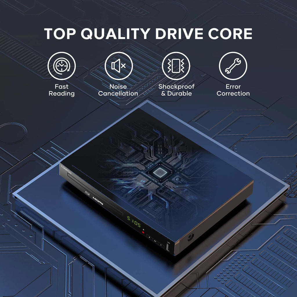 Full HD DVD Player HDMI with Dolby Digital TrueHD/DTS U759